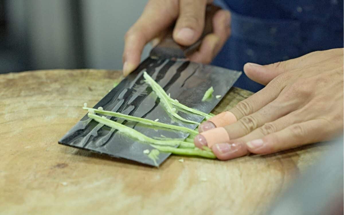 Schnittgefahr in der Küche